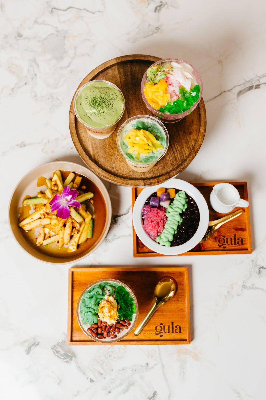 A plated Gula dish